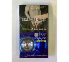 Сигареты Эссе Эксчендж Клаб (Esse Exchange Club)