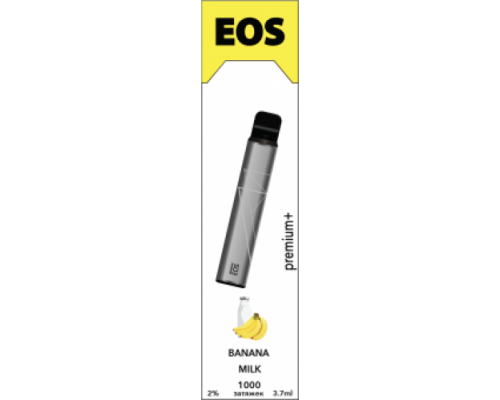 Купить EOS E-Stick Premium Plus Banana Milk (EOS Е-стик Премиум Плюс Банановое Молоко) по оптовой цене
