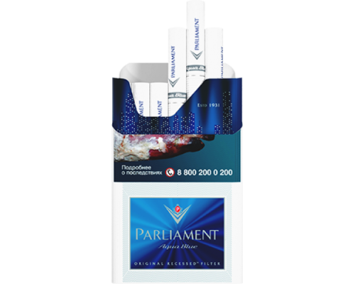 Купить Сигареты Парламент Аква Блю (Parliament Aqua Blue) по оптовой цене
