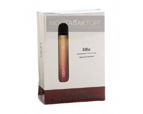 Купить HQD Rifle + 2 сменных картриджа (цвет Золотой) по оптовой цене