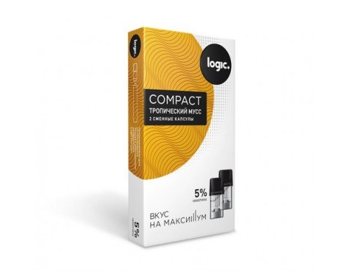 Купить Капсулы Logic Compact Тропический мусс 1,5 мг по оптовой цене